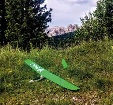 2694 Boo Slope Glider Holzbausatz in innovativer Sperrholzbauweise